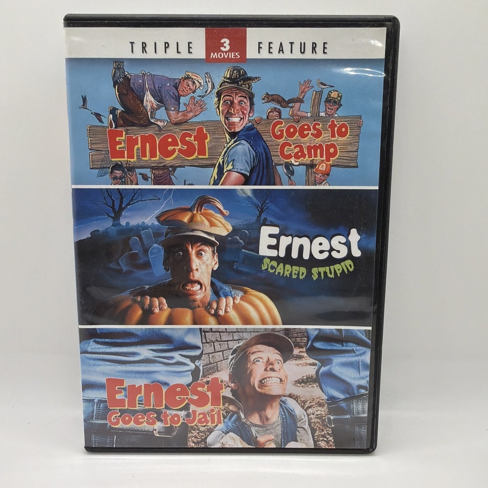 Ernest Goes to Camp / Ernest Scared Stupid / Ernest Goes to Jail (Triple Fea...